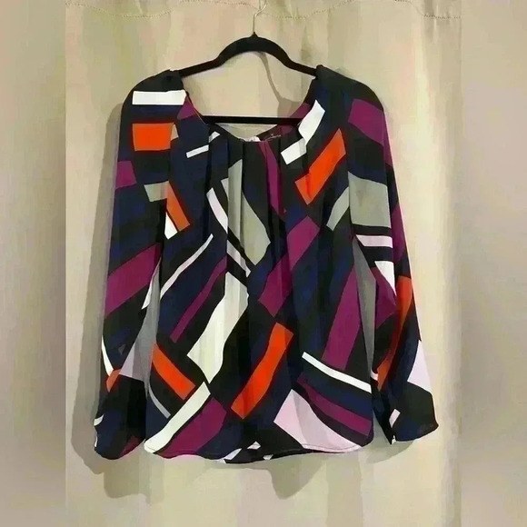 Women’s Colorful Worthington Blouse - Picture 1 of 6